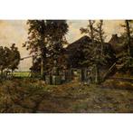 Schilderij van Landelijk Tafereel door A. van Tilburg, Antiek en Kunst, Kunst | Schilderijen | Klassiek, Ophalen