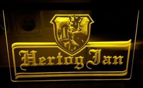 Hertog jan neon bord lamp LED verlichting reclame lichtbak X, Verzamelen, Merken en Reclamevoorwerpen, Nieuw, Verzenden