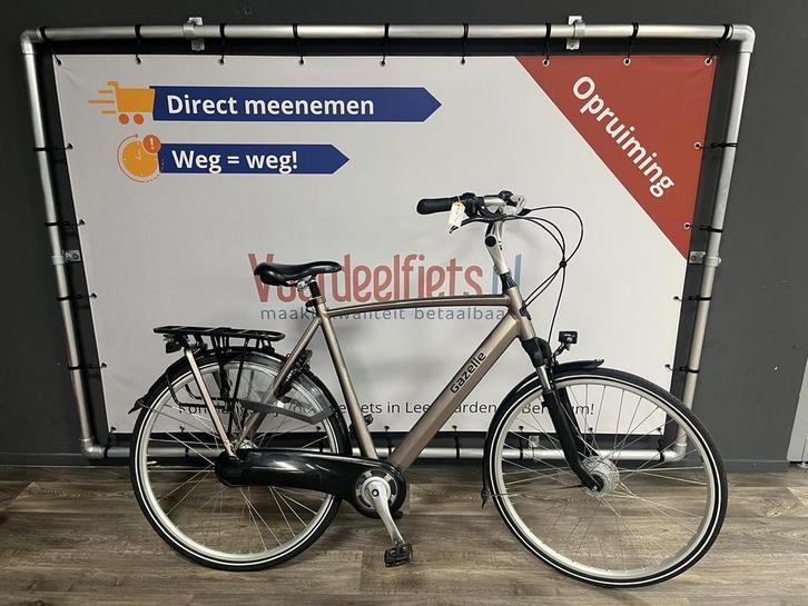 Gazelle Orange N7 Herenfiets 28 inch 61 cm Brons, Fietsen en Brommers, Fietsen | Heren | Herenfietsen, Gebruikt, 61 tot 65 cm