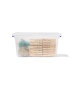 HEMA Opbergbox Tokyo transparant 5L recycled 3=30% / 2=20%, Huis en Inrichting, Kasten | Overige, Verzenden, Nieuw