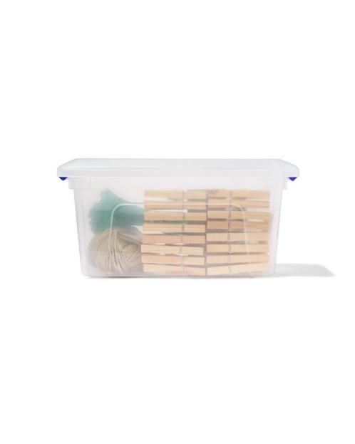 HEMA Opbergbox Tokyo transparant 5L recycled 3=30% / 2=20%, Huis en Inrichting, Kasten | Overige, Nieuw, Verzenden