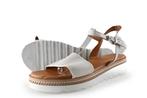 Nelson Sandalen in maat 40 Wit | 10% korting, Kleding | Dames, Schoenen, Verzenden, Wit, Sandalen of Muiltjes, Zo goed als nieuw