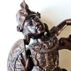 Balinese Danser - Coromandel Houten Sculptuur - Indonesië -, Antiek en Kunst