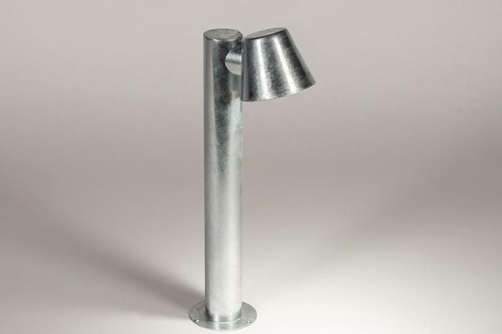 Rietveld Vloerlampen - Aluminium - Metaal, Aluminium, Gegalv, Huis en Inrichting, Lampen | Vloerlampen, Verzenden