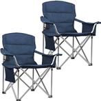 2dekans | TRVLMORE Campingstoelen - Opvouwbaar - 2 Stuks -, Tuin en Terras, Ophalen of Verzenden, Zo goed als nieuw