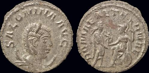254-268ad Roman Salonina billon antoninianus Gallienus re..., Postzegels en Munten, Munten | Europa | Niet-Euromunten, Verzenden