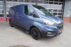 Ford Transit Custom 300 2.0 TDCI 170PK L2H1 Trail, Auto's, Gebruikt, Euro 6, Overige kleuren, Leder