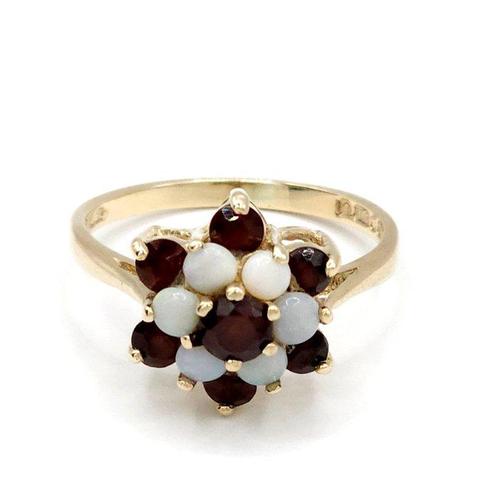 Zonder Minimumprijs - Verlovingsring - 9 kt. Geel goud,, Sieraden, Tassen en Uiterlijk, Antieke sieraden