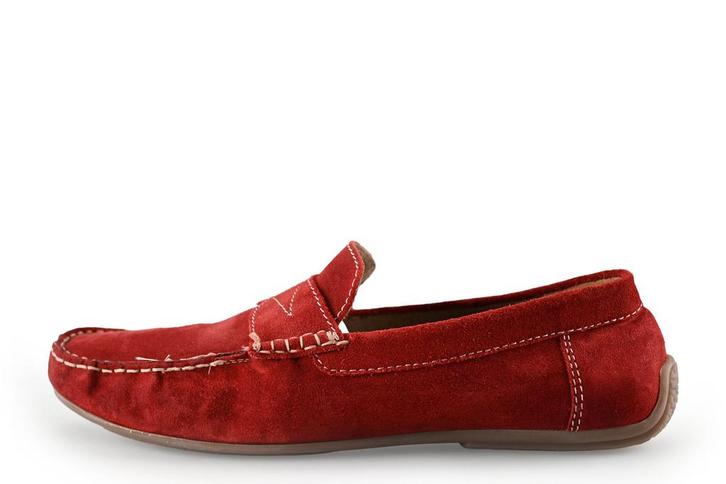 Sioux Instappers in maat 46 Rood | 10% extra korting, Kleding | Heren, Schoenen, Overige kleuren, Zo goed als nieuw, Overige typen