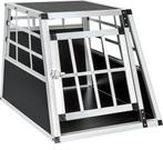 Tweedekans | Tectake Autobank - Hondenbench - 69 x 54 x 50, Dieren en Toebehoren, Ophalen of Verzenden, Zo goed als nieuw