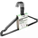 Benson Metalen kledinghangers - set van 10 - zwart - 40 c..., Ophalen of Verzenden, Nieuw