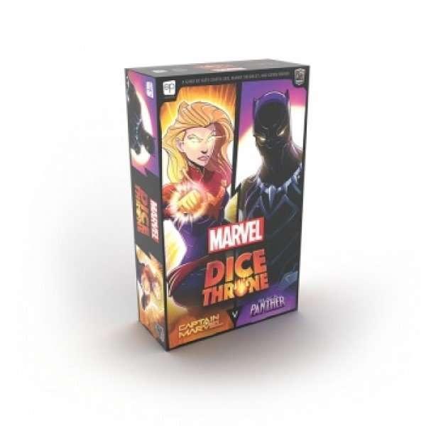Dice Throne Marvel Captain Marvel vs Black Panther, Hobby en Vrije tijd, Gezelschapsspellen | Bordspellen, Verzenden