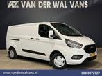 Ford Transit Custom | 2.0 TDCI 130pk L2H1 Euro6 Airco | 2x, Auto's, Gebruikt, Euro 6, Wit, Dealer onderhouden