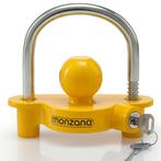 Aanhangwagen caravan trailer slot Geel 157x79x150mm, Verzenden, Nieuw