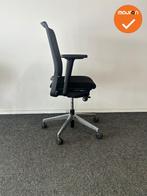 Gispen Zinn bureaustoel - Zwarte bekleding - Chroom voetkrui, Werkplek, Ophalen of Verzenden, Gebruikt, Stoel