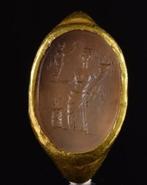 Oud-Romeins Geel goud Ring - Oud Romeinse gouden ring