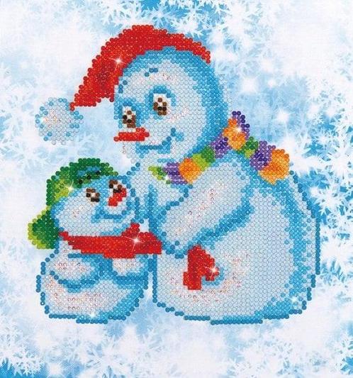 DIAMOND DOTZ DD3.014, Originele 5D Diamond Painting Set Snow, Hobby en Vrije tijd, Knutselen, Ophalen of Verzenden