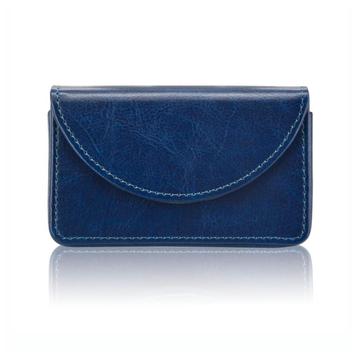 Visitekaarthouder / Business Card Holder - Donkerblauw beschikbaar voor biedingen