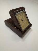 Klok - Jaeger-LeCoultre - Leder - 1940-1950, Antiek en Kunst, Antiek | Klokken