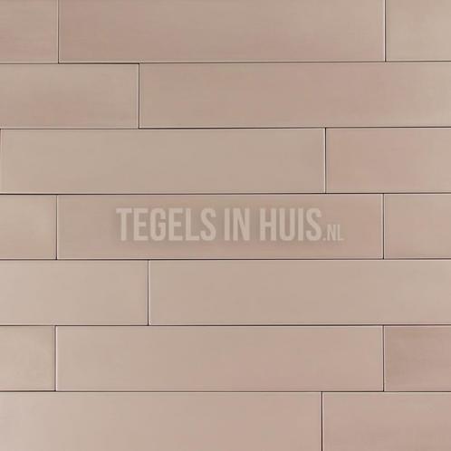 Vloertegel / wandtegel wadi taupe 6x30 vloertegel, Doe-het-zelf en Verbouw, Tegels, Vloertegels, Nieuw, 10 m² of meer, Keramiek