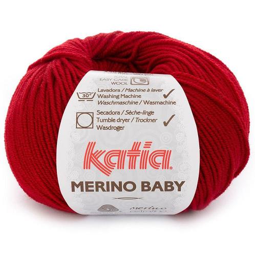 Katia Concept Merino Baby - 50 wijnrood - Wol Garen, Hobby en Vrije tijd, Breien en Haken, Ophalen of Verzenden