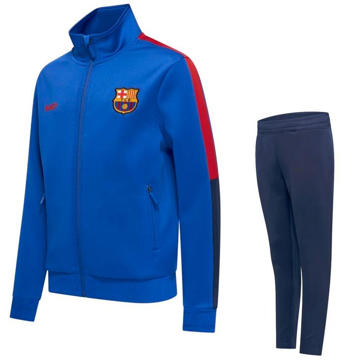 Kingdo FC Barcelona Trainingspak - 2025-2026 - Blauw - Kind, Sport en Fitness, Voetbal, Nieuw, Verzenden