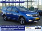 Dacia Logan MCV Stepway 1.0TCe 100pk LPG-G3 Trekh Clima Navi, Voorwielaandrijving, Met garantie (alle), Blauw, Origineel Nederlands
