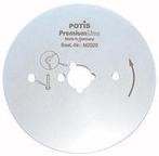 Potis - Set Van 5 - Rond Snijmes Met Glad Mes - 80mm, Overige typen, Ophalen, Nieuw in verpakking