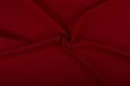 Texture stof donkerrood - 25m bi-stretch op rol
