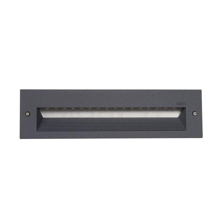 Bega 33054 - Wandinbouwlamp LED, grafiet (Inbouwstralers), Tuin en Terras, Buitenverlichting, Nieuw, Verzenden