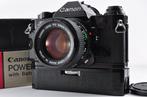 Canon AE-1 Program black New FD 1,4/50mm CLA Serviced, Nieuw