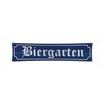 Spandoek Biergarten 180x40cm, Ophalen of Verzenden, Nieuw