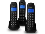 Profoon PDX-300 TRIPLE DECT telefoon triple, zwart -, Telecommunicatie, Vaste telefoons | Handsets en Draadloos, Verzenden, Zo goed als nieuw