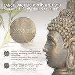 Boeddha beeld - Binnen & Buiten - Boeddha beeldje - Bruin -, Tuin en Terras, Tuinbeelden, Verzenden, Zo goed als nieuw