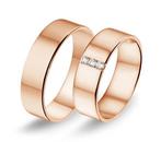Actie trouwringen in 8/14/18 karaat roségoud per paar van..., Sieraden, Tassen en Uiterlijk, Ringen, Verzenden, Nieuw
