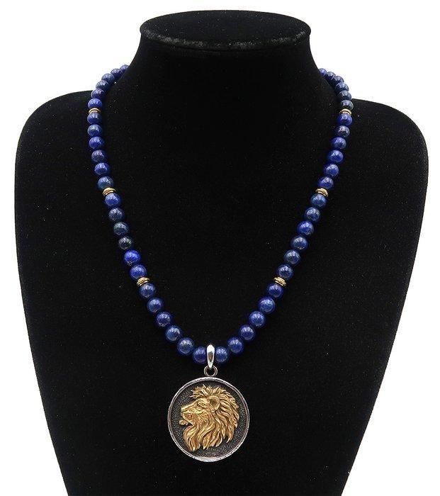 Lapis lazuli - Puissant Lion - Grote innerlijke kracht,, Antiek en Kunst, Antiek | Boeken en Bijbels