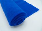Merino Naaldvlies koningsblauw, Nieuw, 30 tot 120 cm, Blauw, 30 tot 200 cm