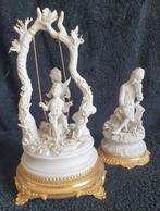 Capodimonte - Giuseppe Armani - Beeld, putti op schommel +, Antiek en Kunst