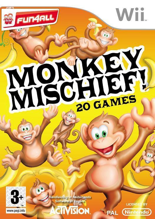 Monkey Mischief (Nintendo Wii), Spelcomputers en Games, Games | Nintendo Wii, Gebruikt, Verzenden