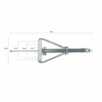 Trigano Uitdraaisteun Verlengd oa. Caravelair, Ophalen of Verzenden, Nieuw