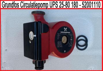 Grundfos UPS 25-80 180 mm 52001110 Circulatie pomp inb 180mm