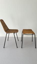 Gian Franco Legler - Stoel (2) - Basket Chair - Rattan,