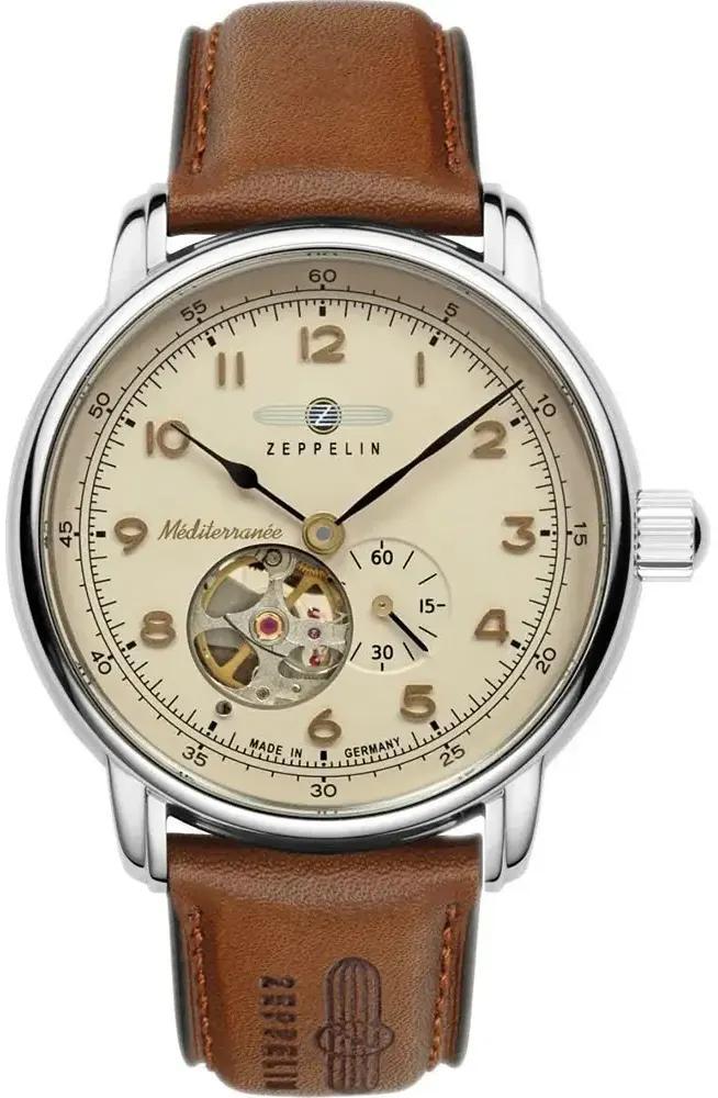 Zeppelin 9666-5 Méditerranée automatisch heren horloge, Sieraden, Tassen en Uiterlijk, Horloges | Heren, Polshorloge, Nieuw, Overige merken