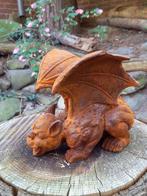 sculptuur, CRAWLING GARGOLYE, DEMON - 16 cm - IJzer, Antiek en Kunst