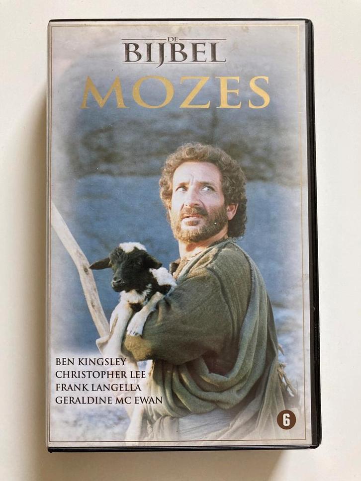 DE BIJBEL MOZES (IN SEAL) (VHS), Cd's en Dvd's, VHS | Film, Gebruikt, Verzenden