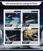 Wereld 2010/2023 - Titanic, schepenen, onderzeeërs, treinen,, Gestempeld