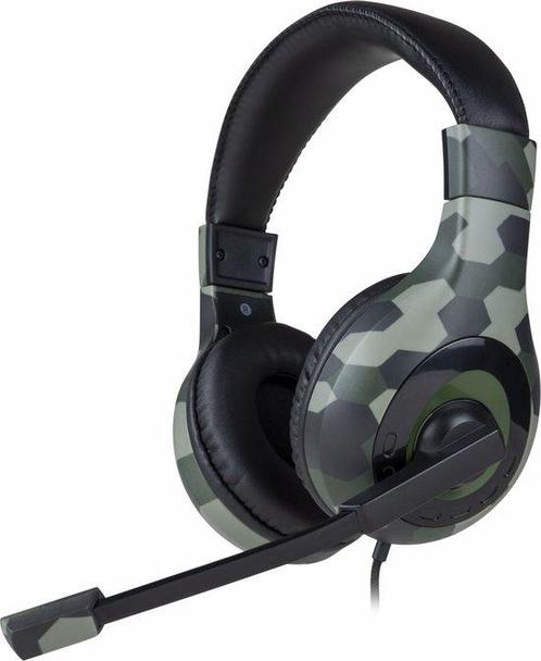Bigben Stereo Gaming Headset V1 - Multi Platform - Camo, Spelcomputers en Games, Games | Overige, Zo goed als nieuw, Ophalen of Verzenden