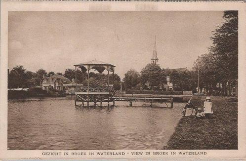 BROEK IN WATERLAND - Gezicht in Broek in Waterland, Verzamelen, Ansichtkaarten | Nederland, Verzenden