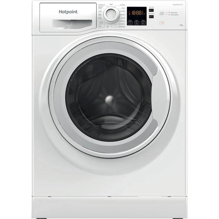 Hotpoint NSWM 1046 W - Wasmachine - 10 kg - 1400 tpm -, Witgoed en Apparatuur, Wasmachines, Nieuw, Voorlader, 85 tot 90 cm, Ophalen of Verzenden