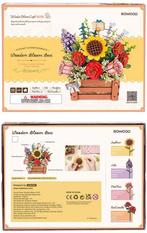 Robotime Houten Bloemenkist Bloemen Bouwpakket Knutselen..., Verzenden, Nieuw